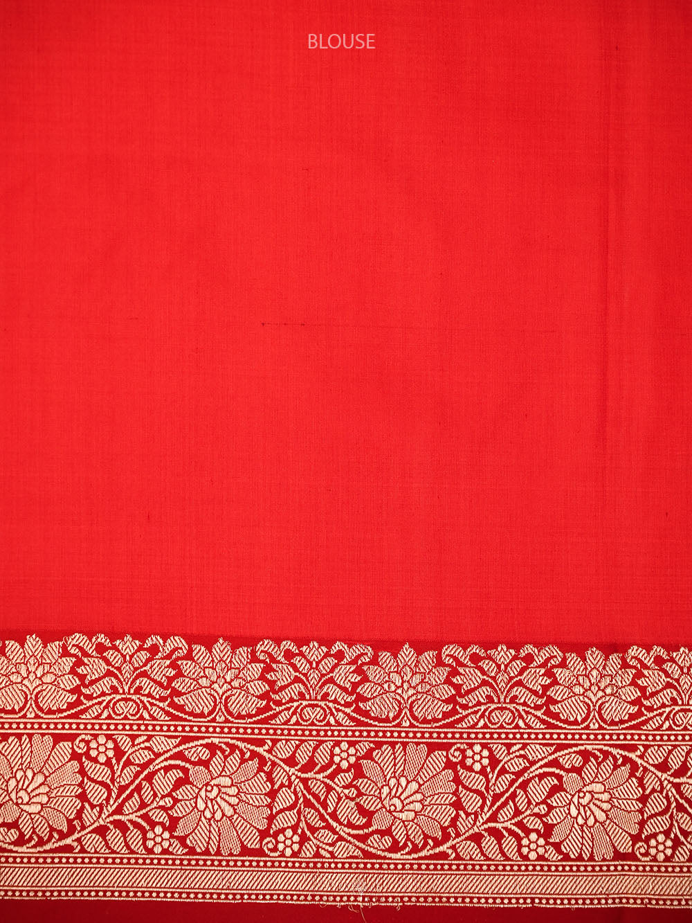 Dark Wine Red Booti Tussar Silk Handloom Banarasi Saree - Sacred Weaves