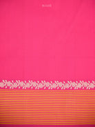 Bottle Green Booti Tussar Silk Handloom Banarasi Saree - Sacred Weaves