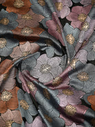 Black Jaal Katan Silk Handloom Banarasi Saree - Sacred Weaves