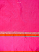 Yellow Booti Tussar Silk Handloom Banarasi Saree - Sacred Weaves
