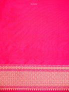 Dark Pink Shikargah Meenakari Katan Silk Handloom Banarasi Saree - Sacred Weaves