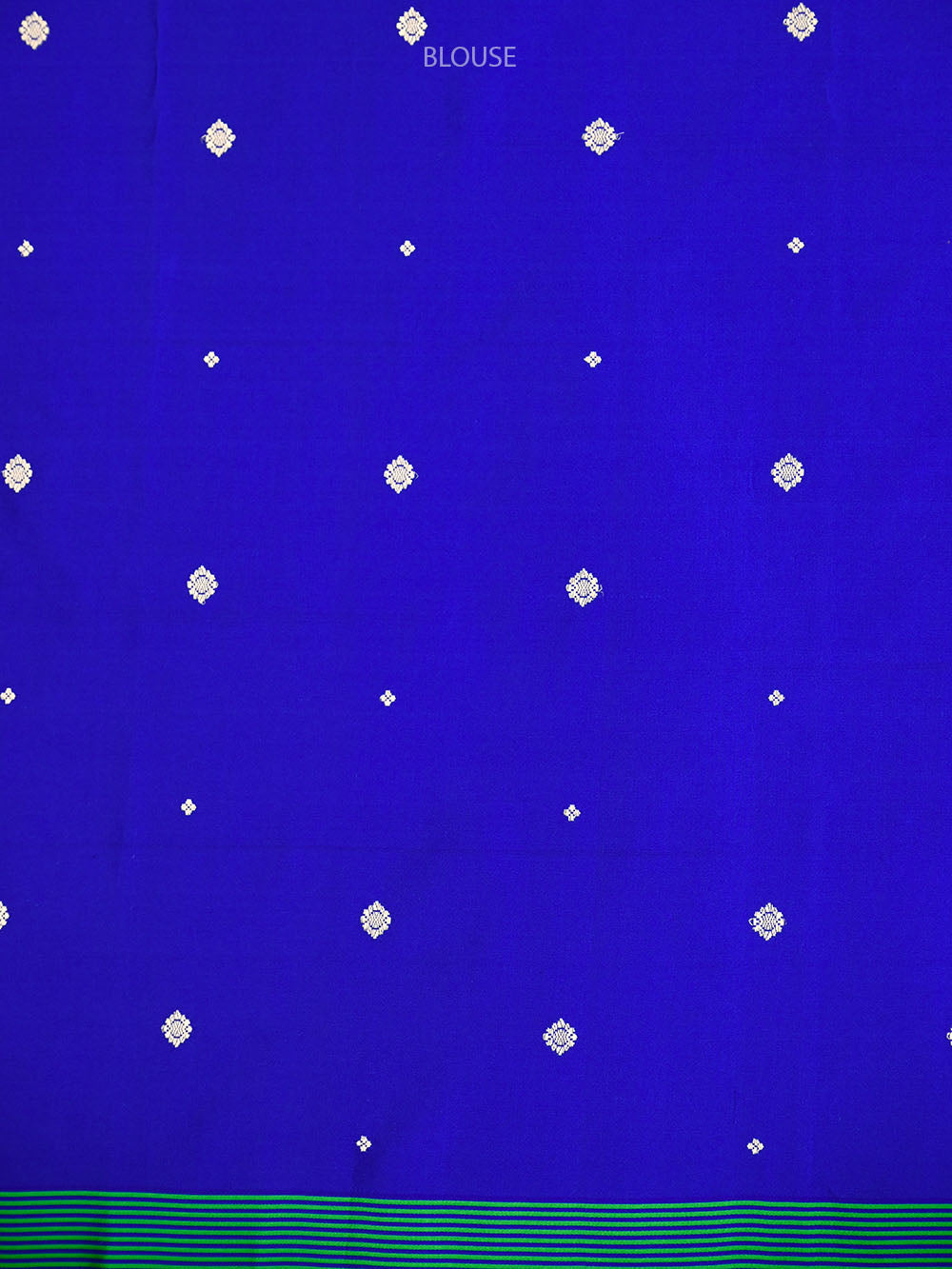 Royal Blue Meenakari Satin Silk Handloom Banarasi Saree - Sacred Weaves