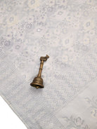 Light Grey Floral Jaal Tanchoi Silk Handloom Banarasi Saree - Sacred Weaves