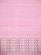 Pastel Pink Jaal Tanchoi Silk Handloom Banarasi Saree - Sacred Weaves