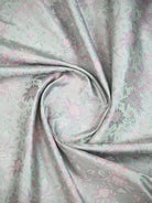 Pastel Mint Green Jaal Tanchoi Silk Handloom Banarasi Saree - Sacred Weaves