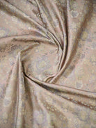 Dusty Pink Jaal Tanchoi Silk Handloom Banarasi Saree - Sacred Weaves
