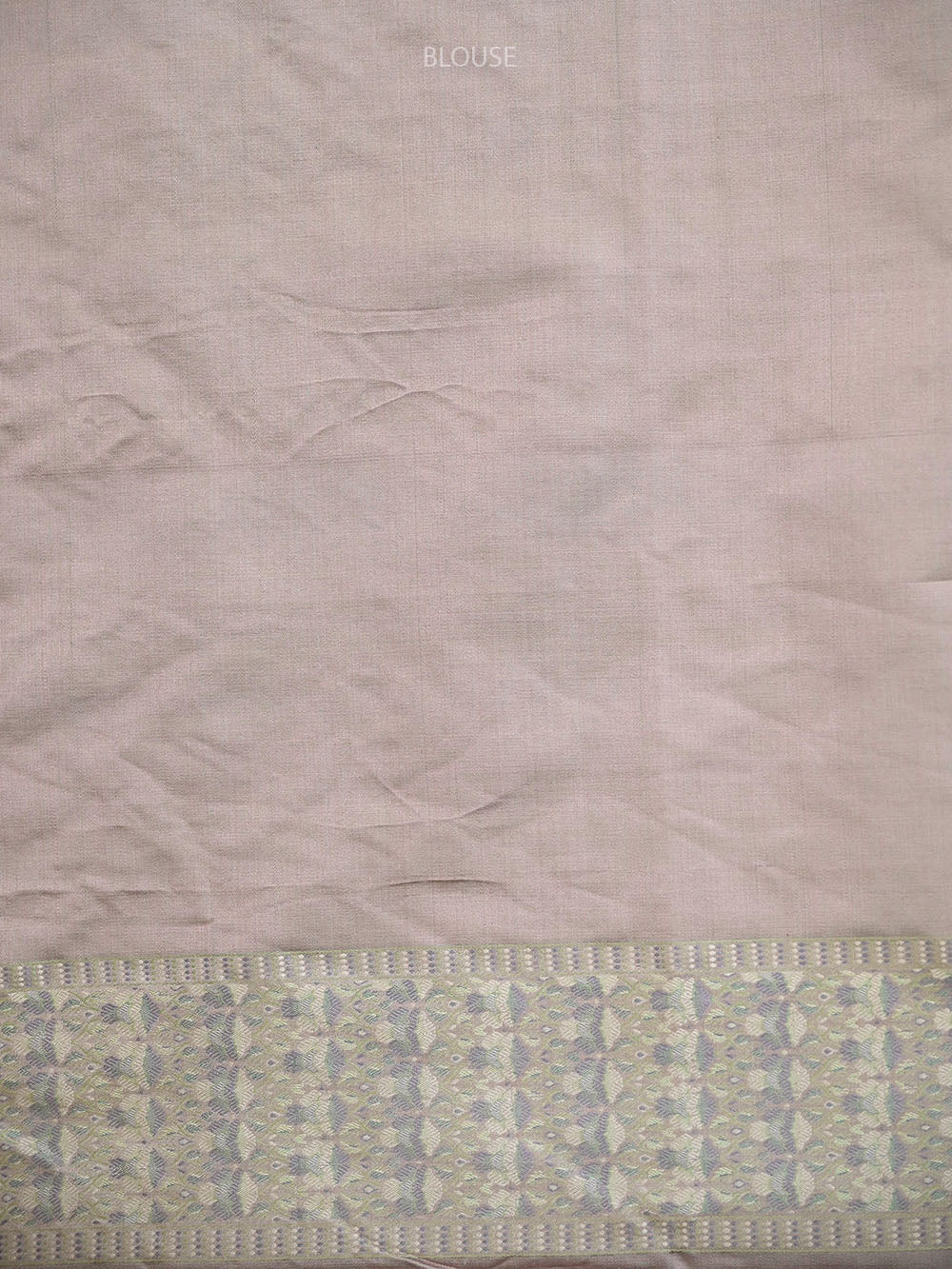 Dusty Pink Jaal Tanchoi Silk Handloom Banarasi Saree - Sacred Weaves