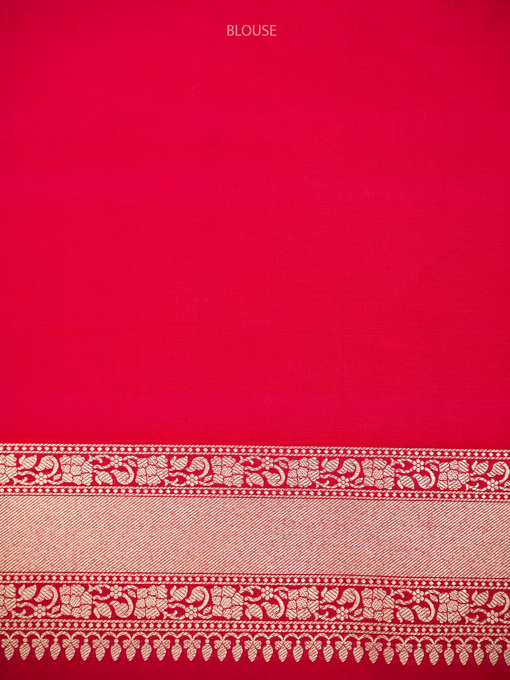 Dark Pink Rangkat Katan Silk Handloom Banarasi Saree - Sacred Weaves