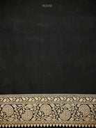 Black Rangkat Jaal Katan Silk Handloom Banarasi Saree - Sacred Weaves