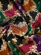 Black Rangkat Jaal Katan Silk Handloom Banarasi Saree - Sacred Weaves