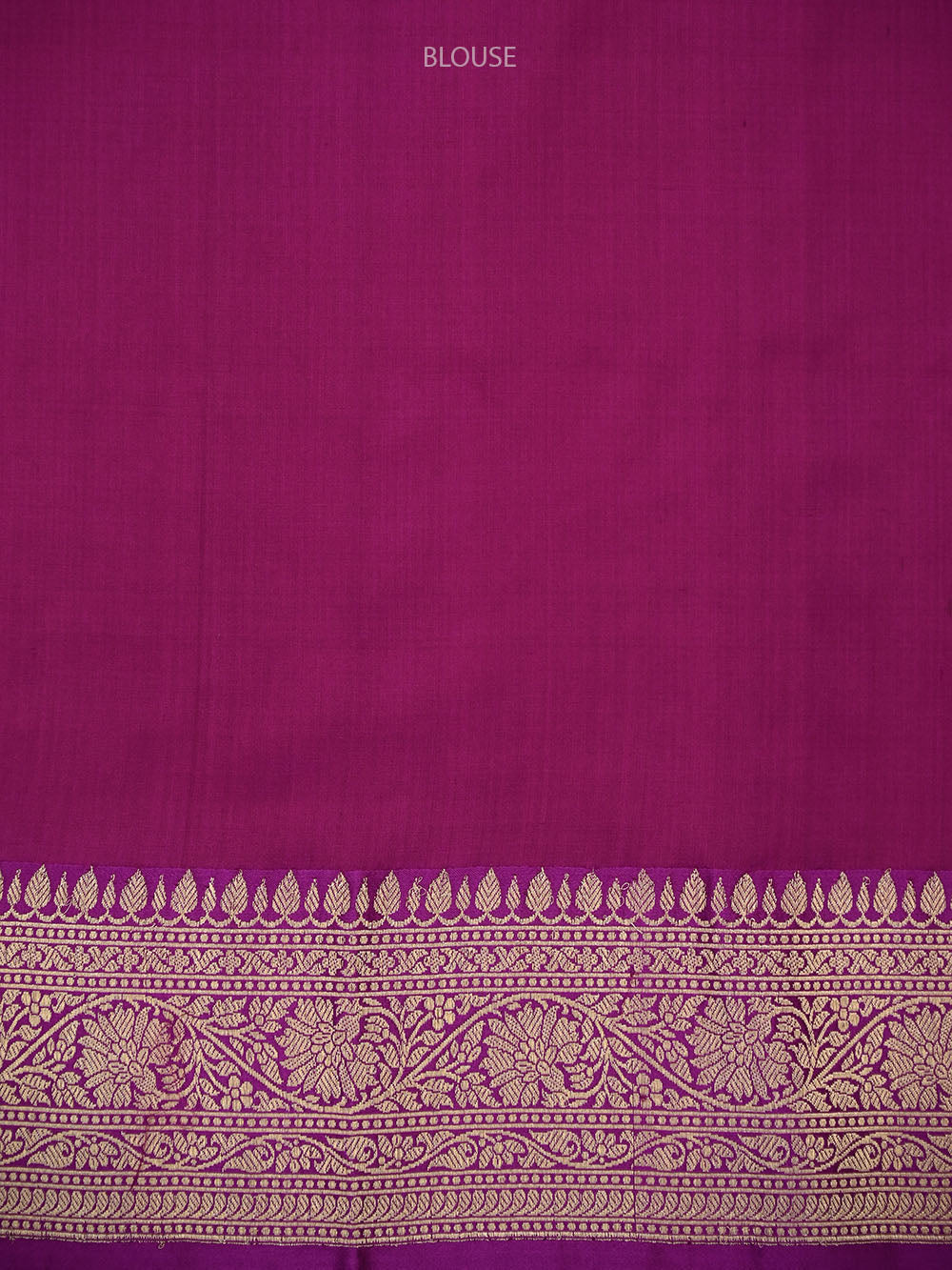 Beige Magenta Floral Boota Katan Silk Handloom Banarasi Saree - Sacred Weaves
