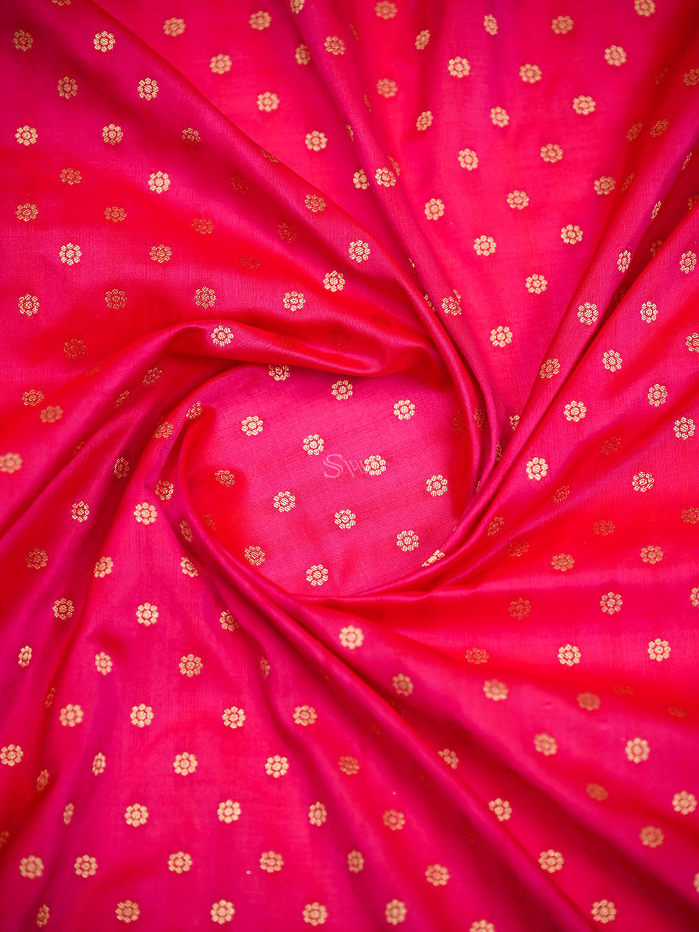 Pink Meenakari Konia Katan Silk Handloom Banarasi Saree - Sacred Weaves