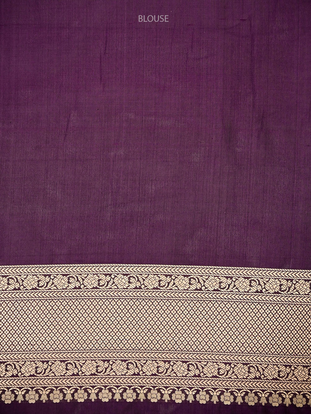 Dark Purple Rangkat Jaal Katan Silk Handloom Banarasi Saree - Sacred Weaves