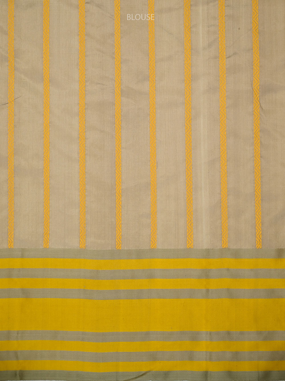 Pastel Olive Plain Katan Silk Handloom Banarasi Saree - Sacred Weaves