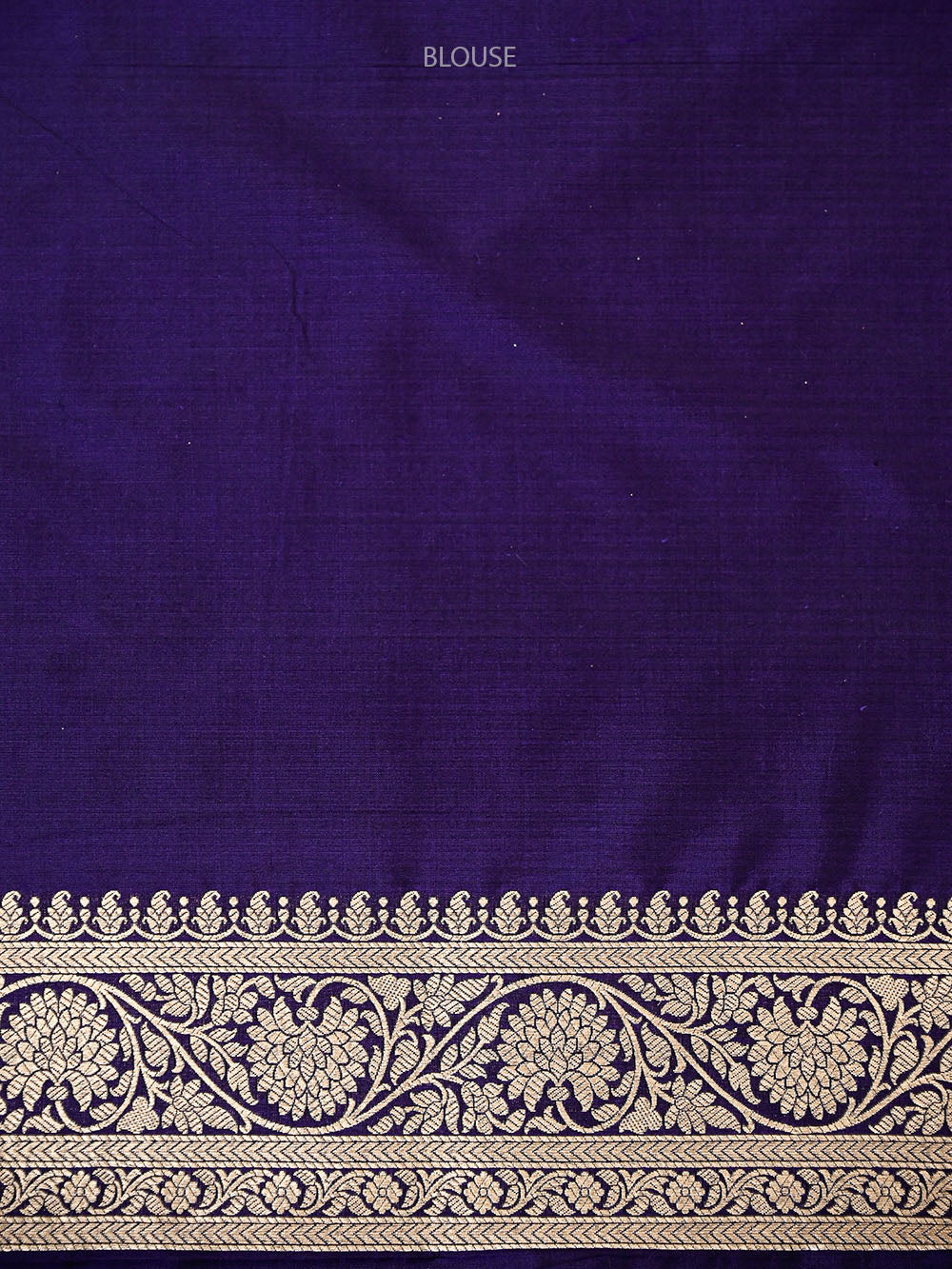 Purple Zari Booti Uppada Katan Silk Handloom Banarasi Saree - Sacred Weaves