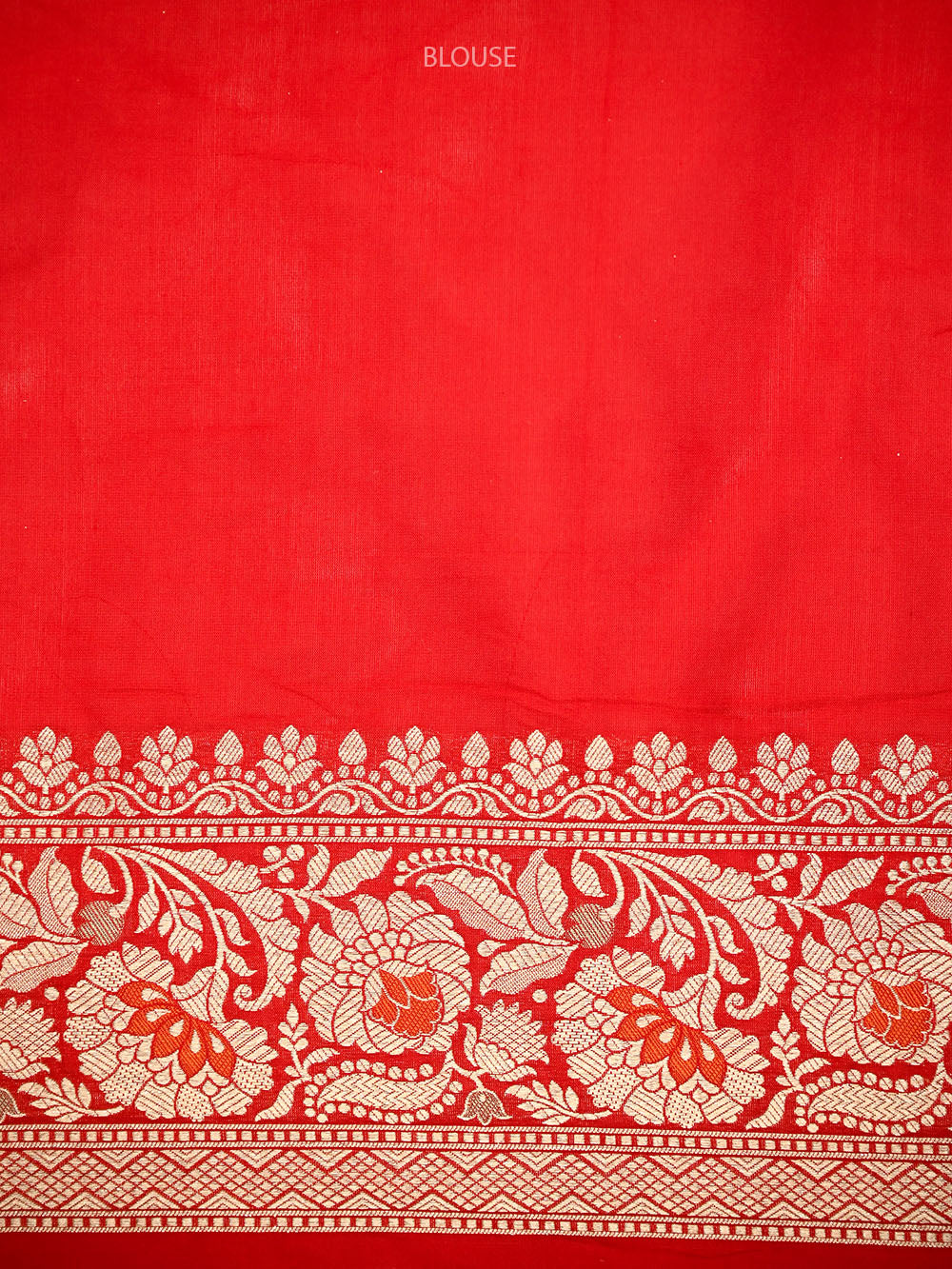 Red Green Rangkat Jaal Katan Silk Handloom Banarasi Saree - Sacred Weaves