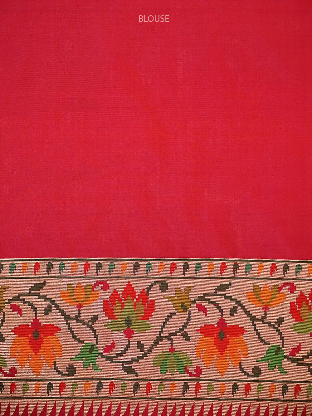 Wine Booti Paithani Katan Silk Handloom Banarasi Saree - Sacred Weaves