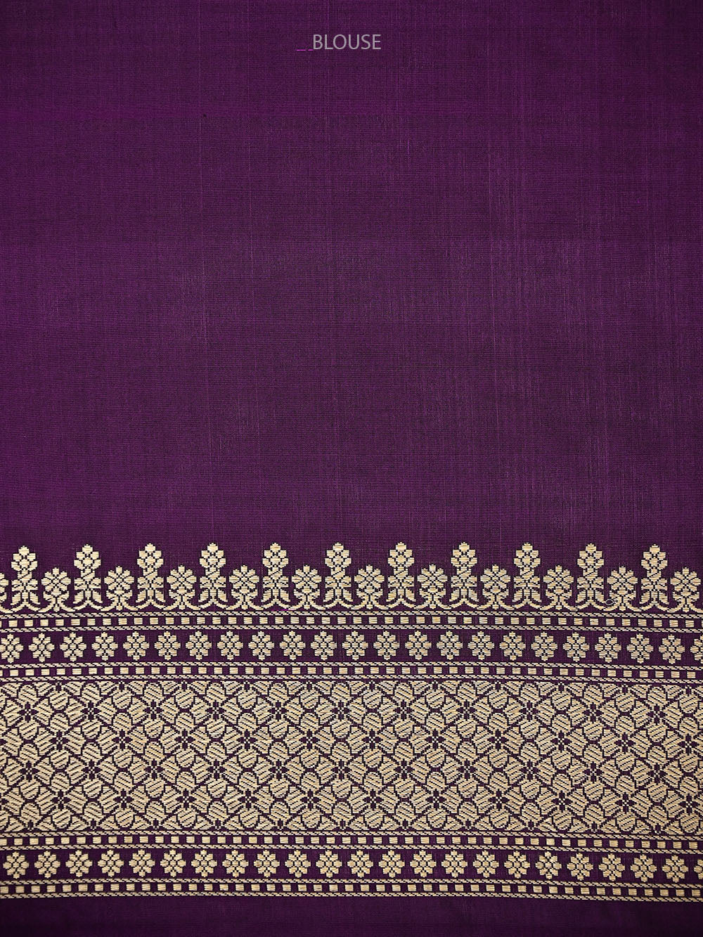 Purple Sona Roopa Meenakari Katan Silk Handloom Banarasi Saree -Sacred Weaves