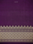Purple Sona Roopa Meenakari Katan Silk Handloom Banarasi Saree -Sacred Weaves