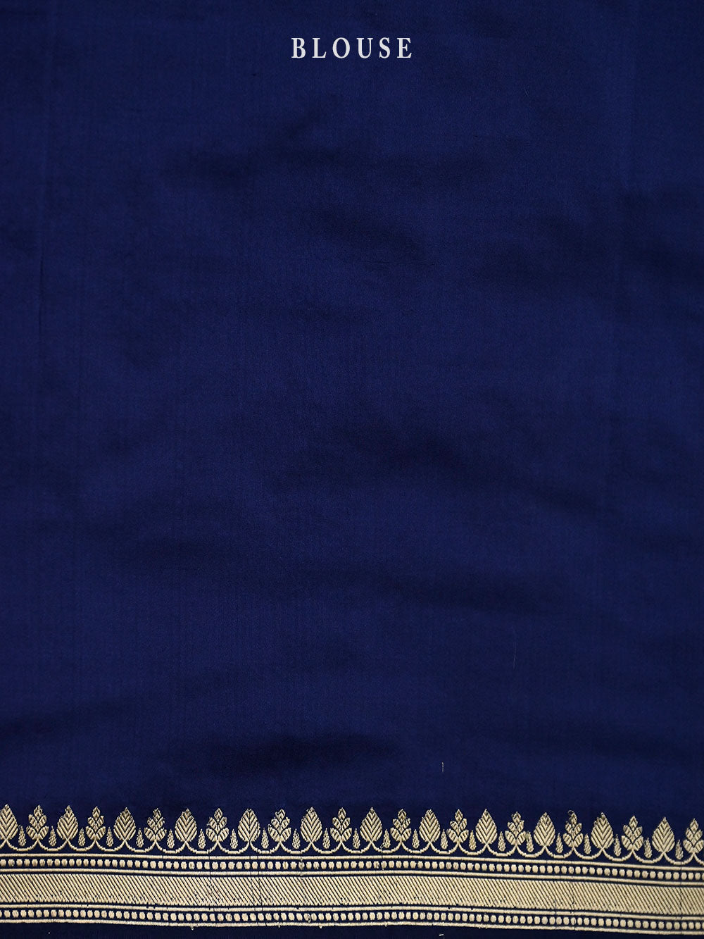 Blue Konia Katan Silk Handloom Banarasi Saree - Sacred Weaves