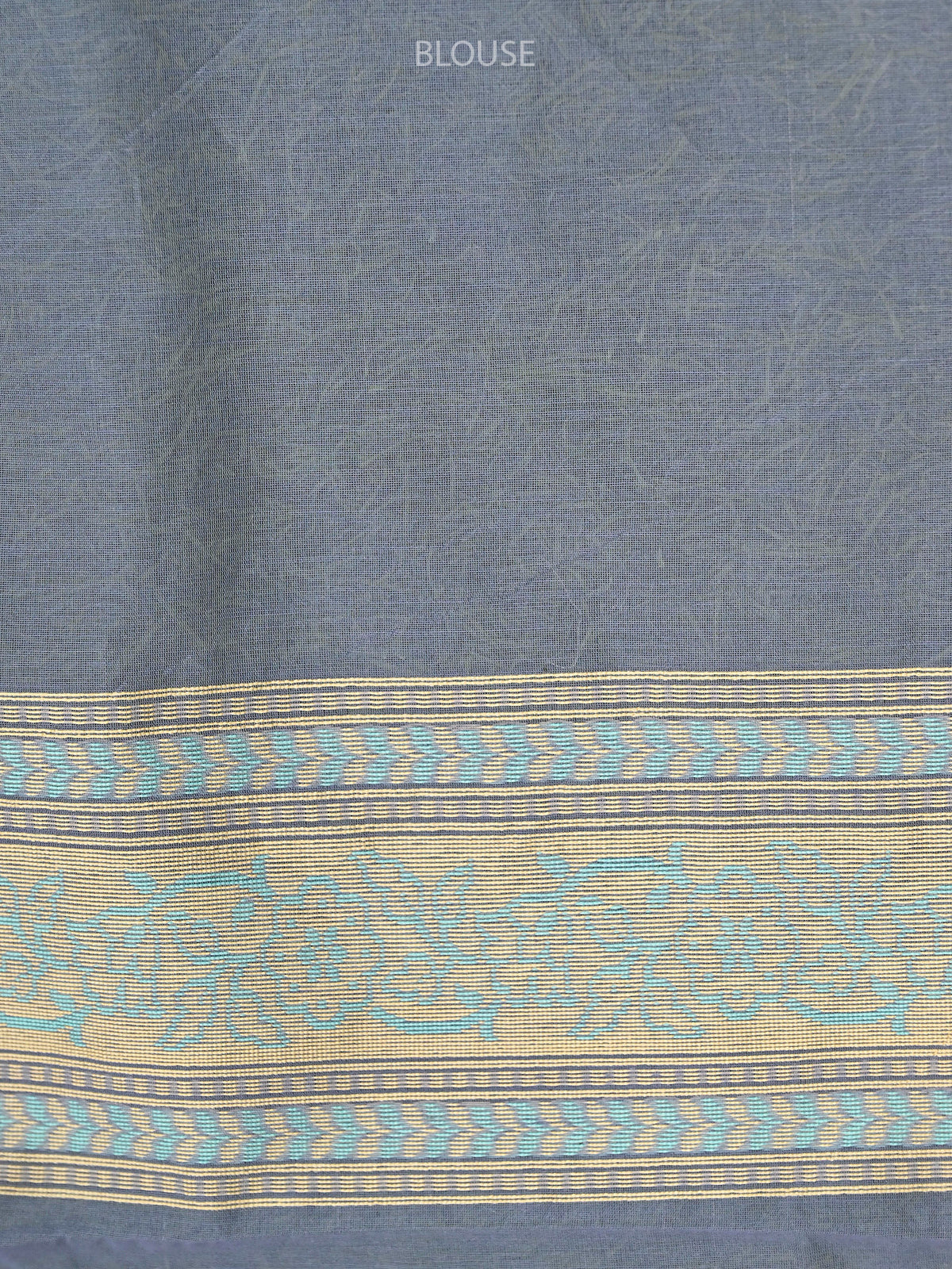 Grey Jaal Cotton Silk Handloom Banarasi Saree - Sacred Weaves