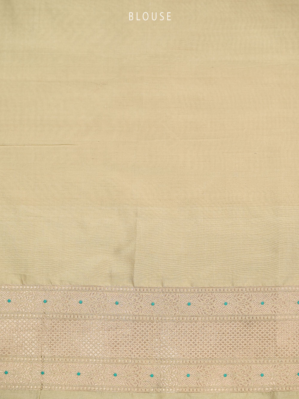Beige Meenakari Silk Handloom Banarasi Lehenga