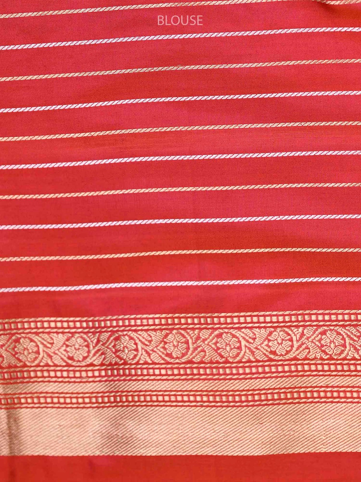 Cream Gold Katan Silk Tissue Handloom Banarasi Saree - Sacred Weaves