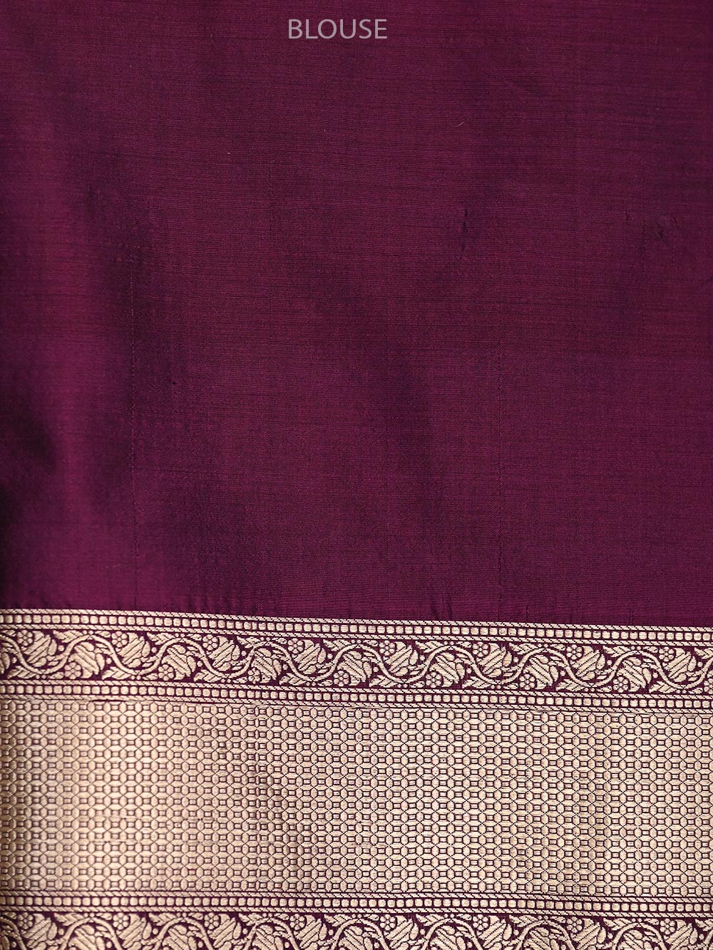 Dark Purple Uppada Katan Silk Handloom Banarasi Saree - Sacred Weaves