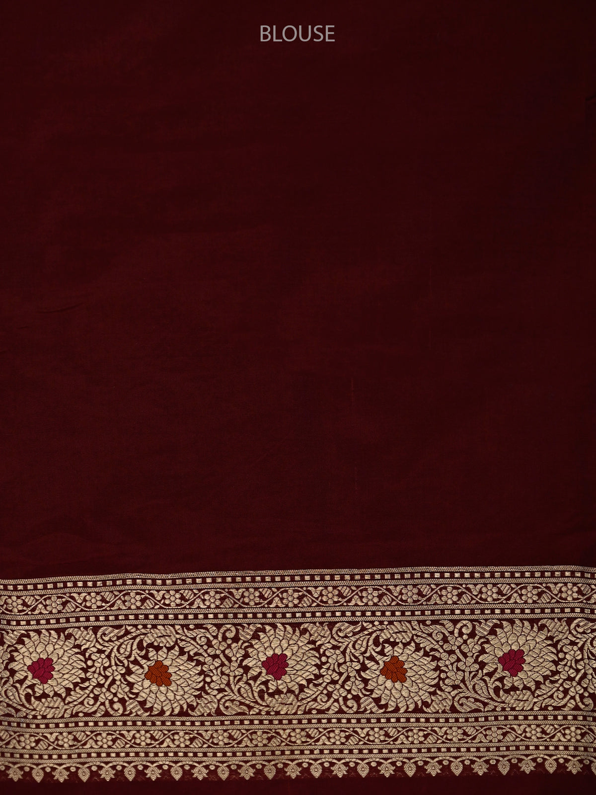 Wine Meenakari Uppada Katan Silk Handloom Banarasi Saree - Sacred Weaves