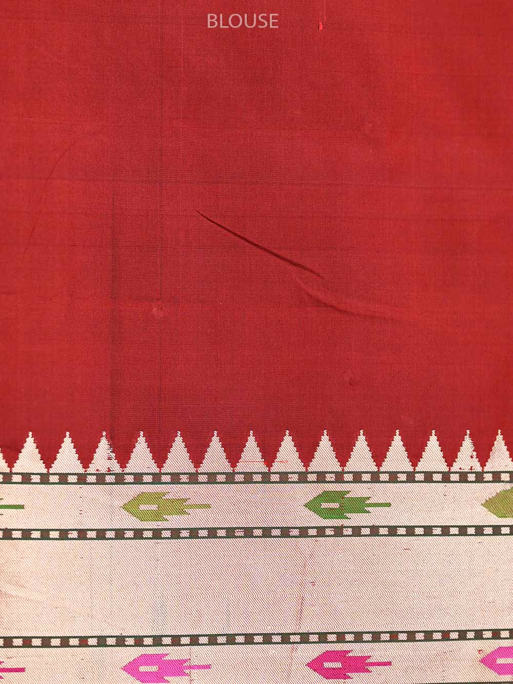 Inky Blue Paithani Katan Silk Handloom Banarasi Saree - Sacred Weaves
