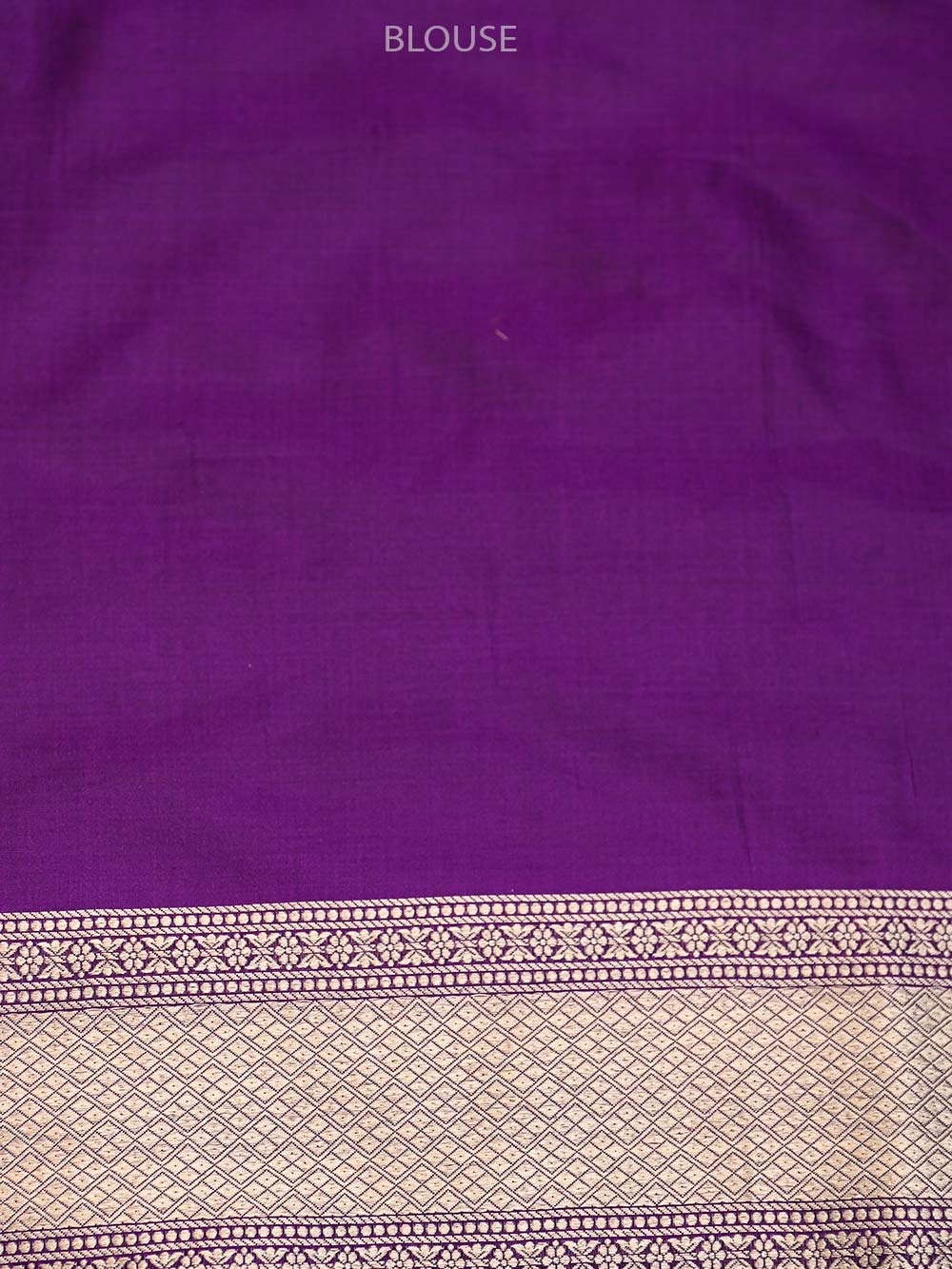 Purple Uppada Katan Silk Handloom Banarasi Saree - Sacred Weaves