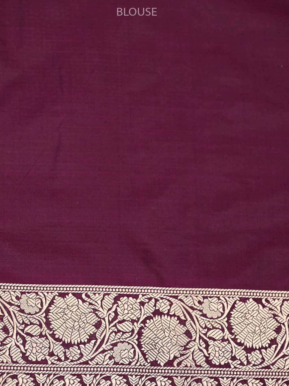 Purple Uppada Katan Silk Handloom Banarasi Saree - Sacred Weaves