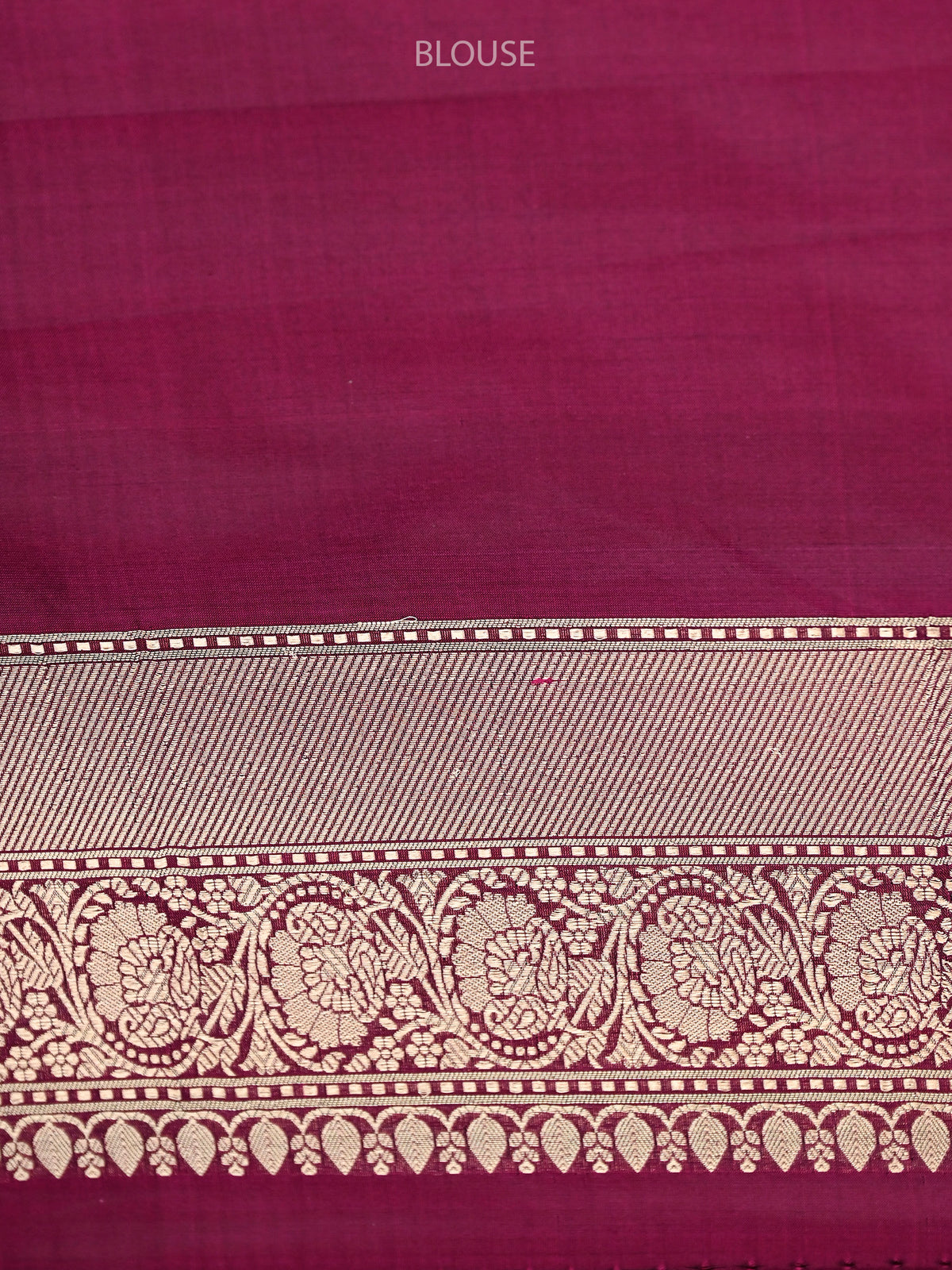 Dark Purple Katan Silk Brocade Handloom Banarasi Saree - Sacred Weaves