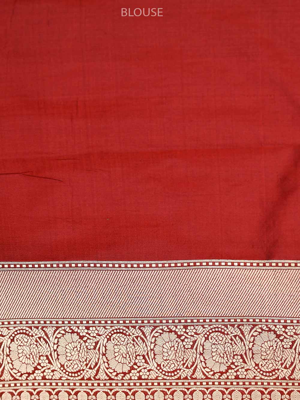Maroon Katan Silk Brocade Handloom Banarasi Saree - Sacred Weaves
