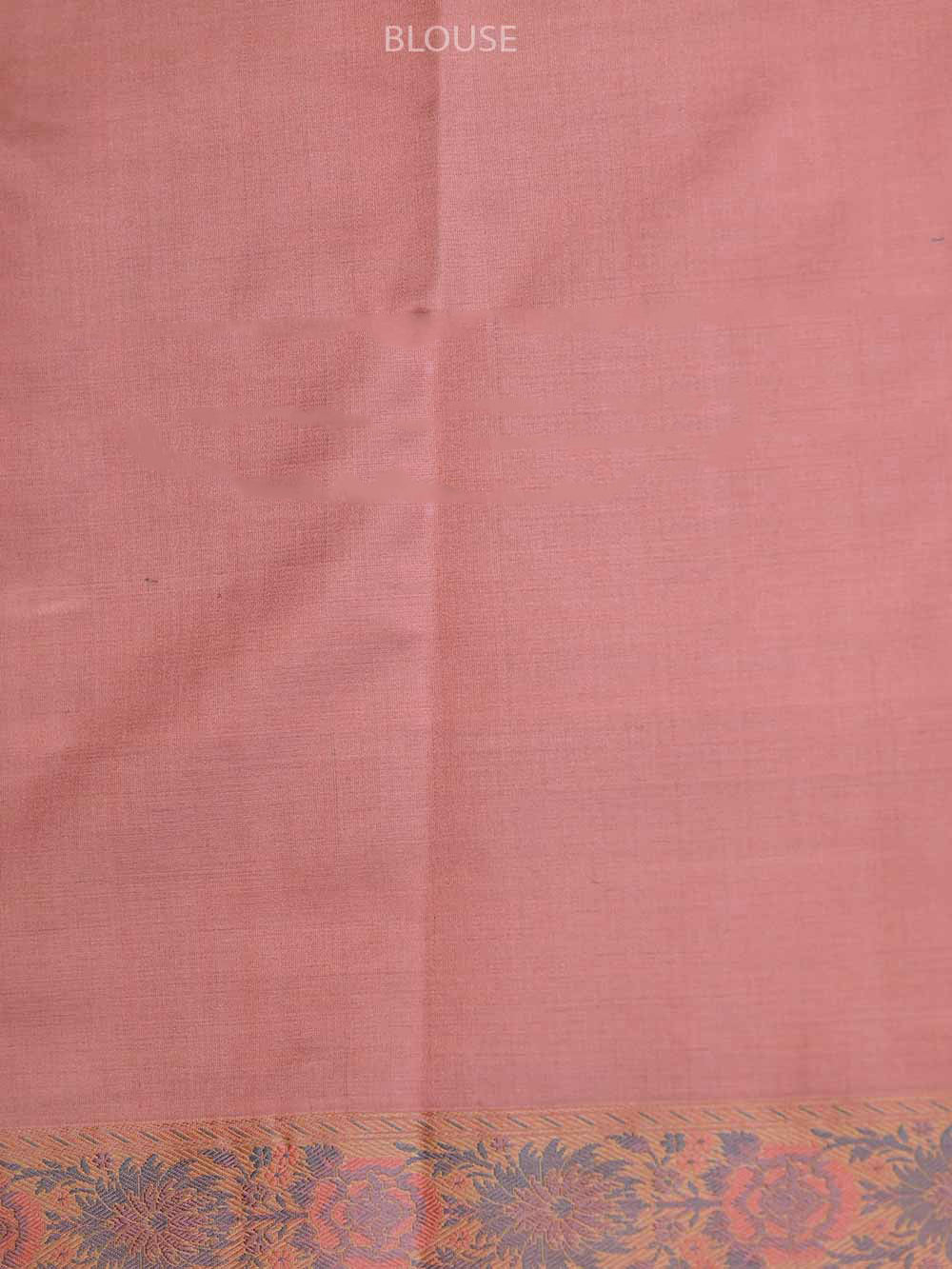 Pastel Pink Tanchoi Silk Handloom Banarasi Saree - Sacred Weaves