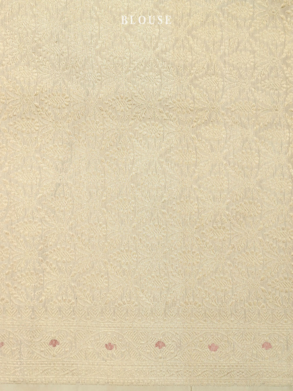 Beige Meenakari Katan Silk Handloom Banarasi Saree - Sacred Weaves