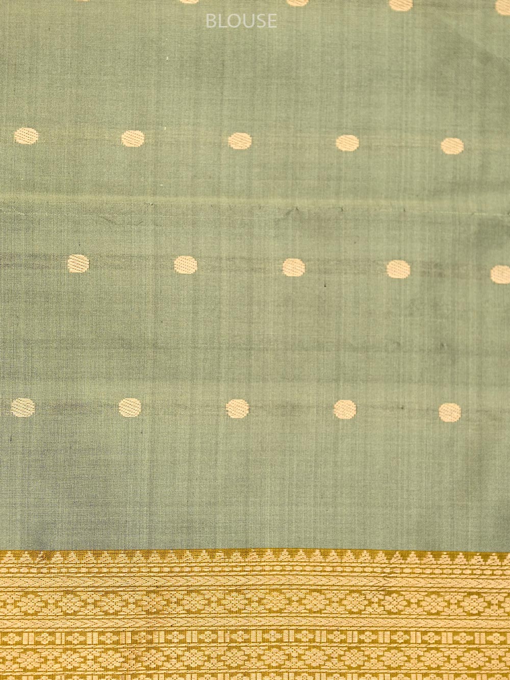 Green Meenakari Katan Silk Handloom Banarasi Saree - Sacred Weaves