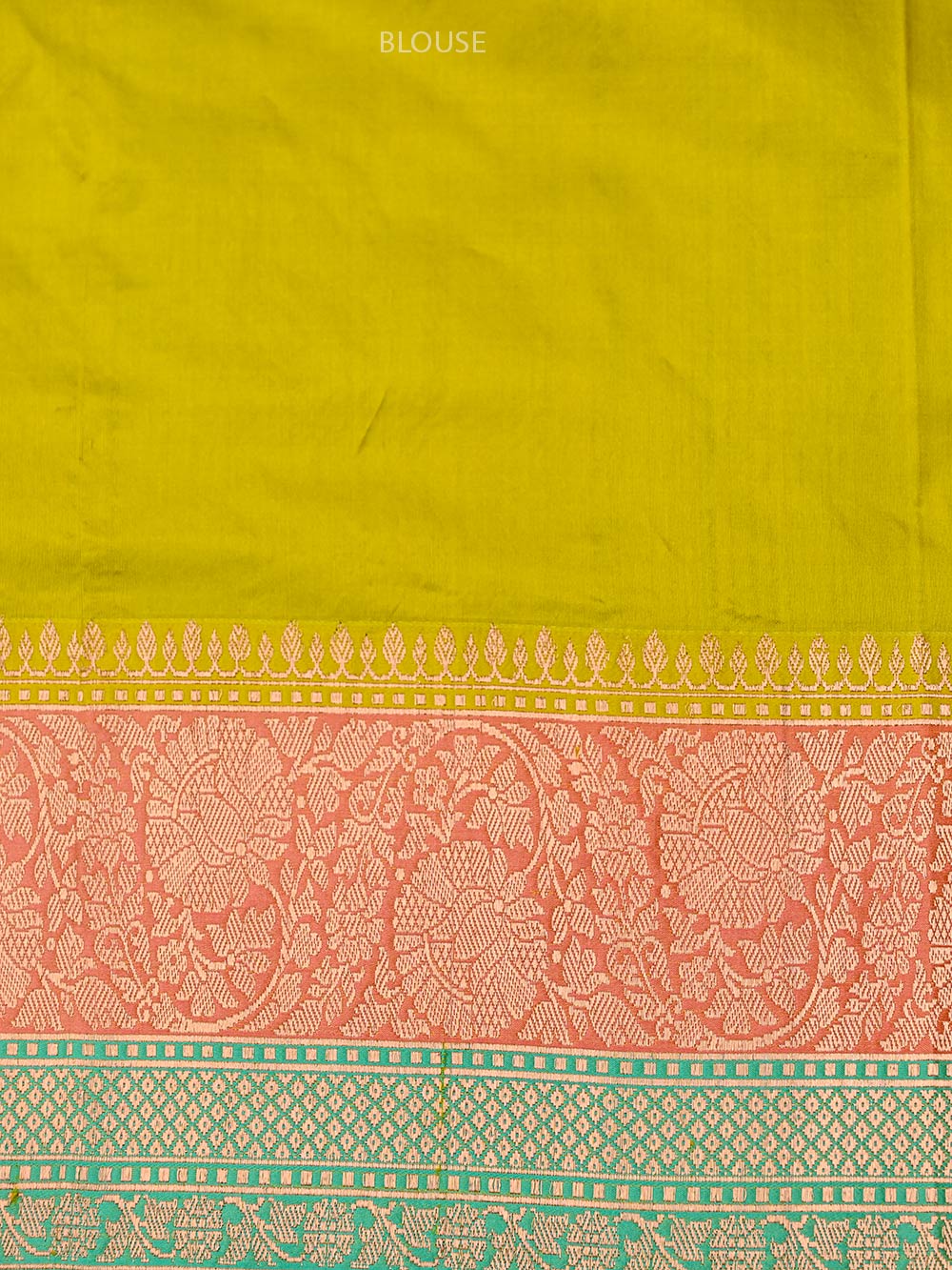 Mint Green Meenakari Boota Katan Silk Handloom Banarasi Saree - Sacred Weaves