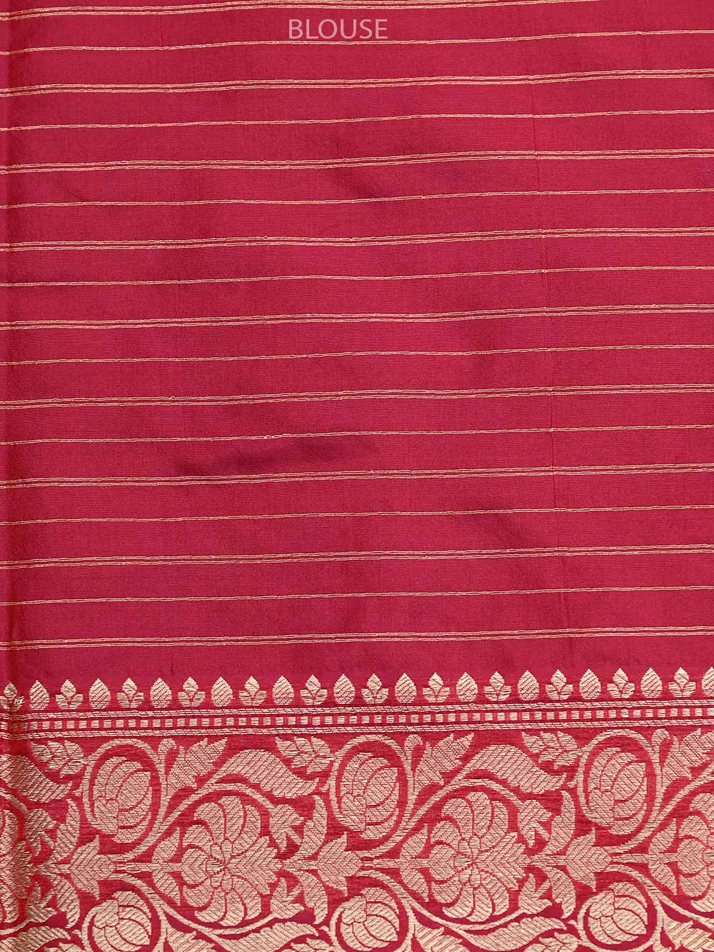 Dark Magenta Brocade Katan Silk Handloom Banarasi Saree - Sacred Weaves