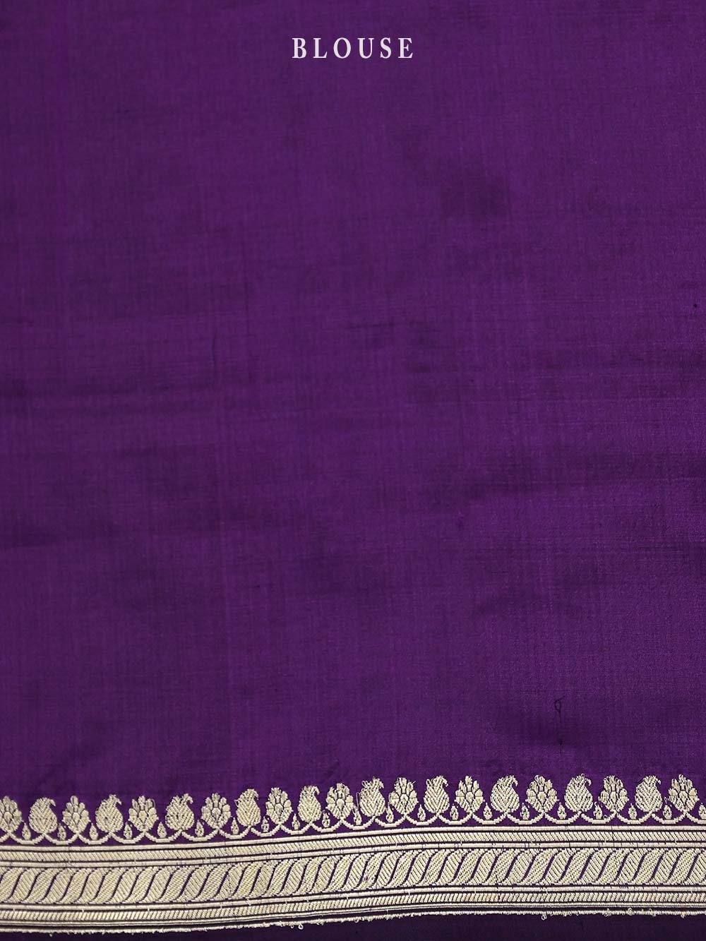 Purple Konia Katan Silk Handloom Banarasi Saree - Sacred Weaves