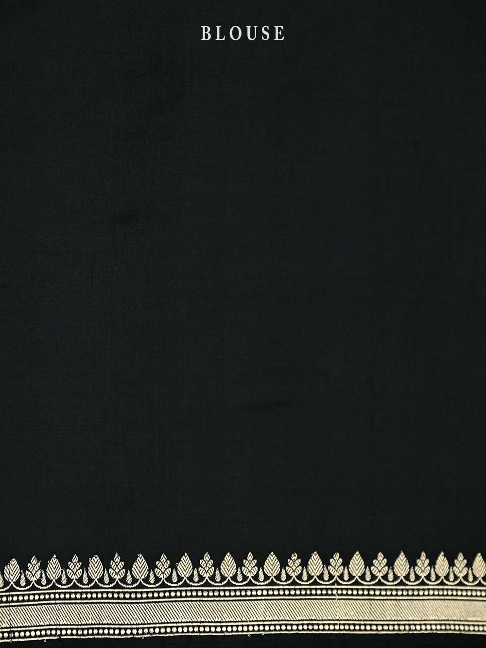 Black Konia Katan Silk Handloom Banarasi Saree - Sacred Weaves