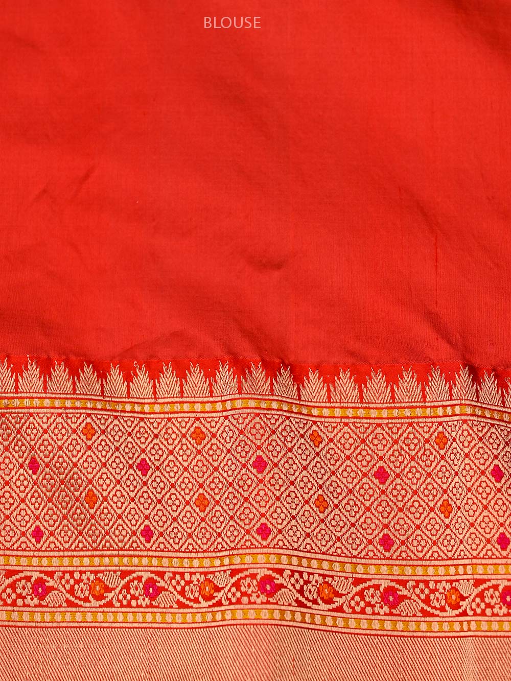 Inky Blue Meenakari Boota Katan Silk Handloom Banarasi Saree - Sacred Weaves