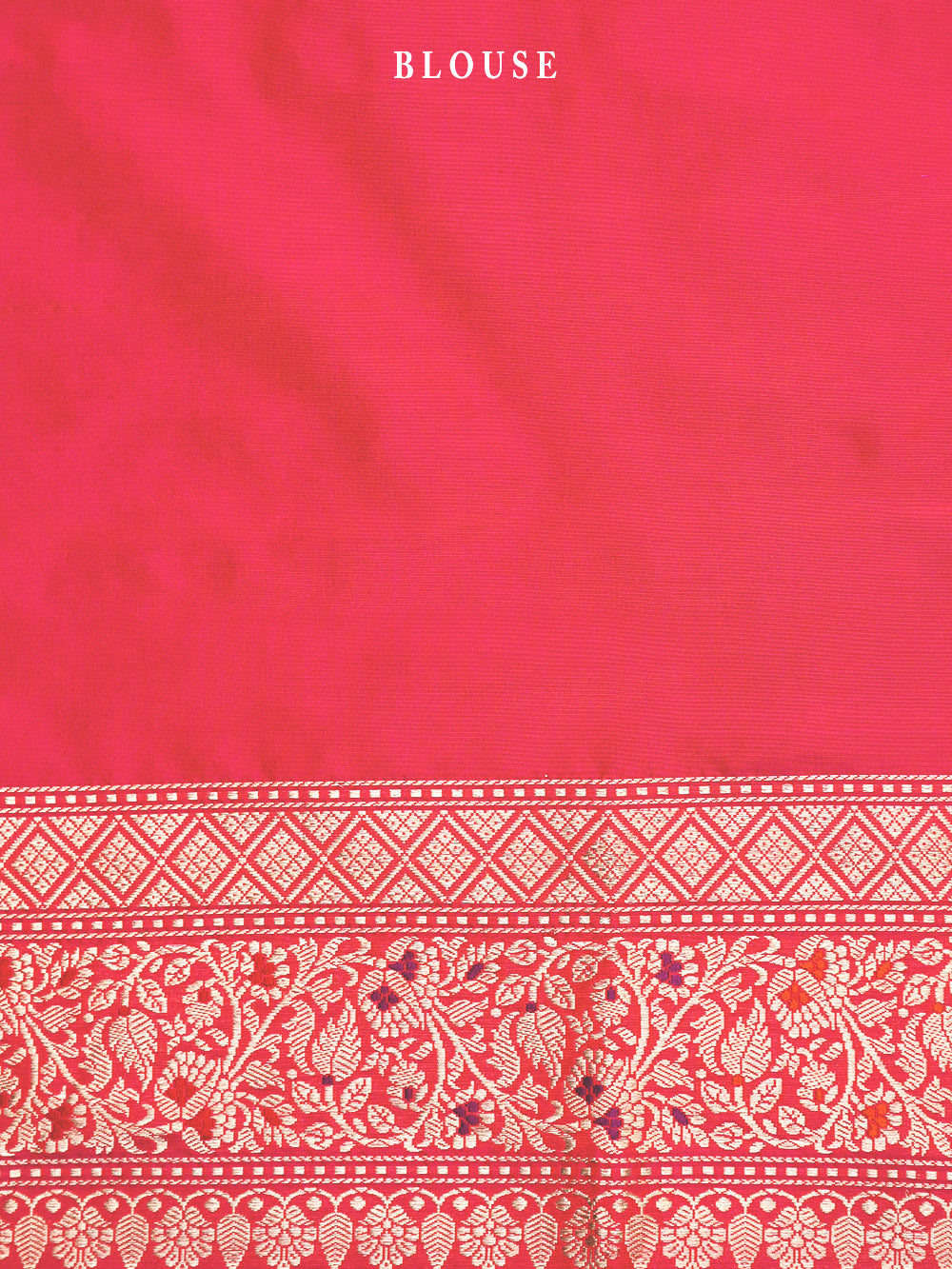 Pink Meenakari Katan Silk Handloom Banarasi Saree - Sacred Weaves