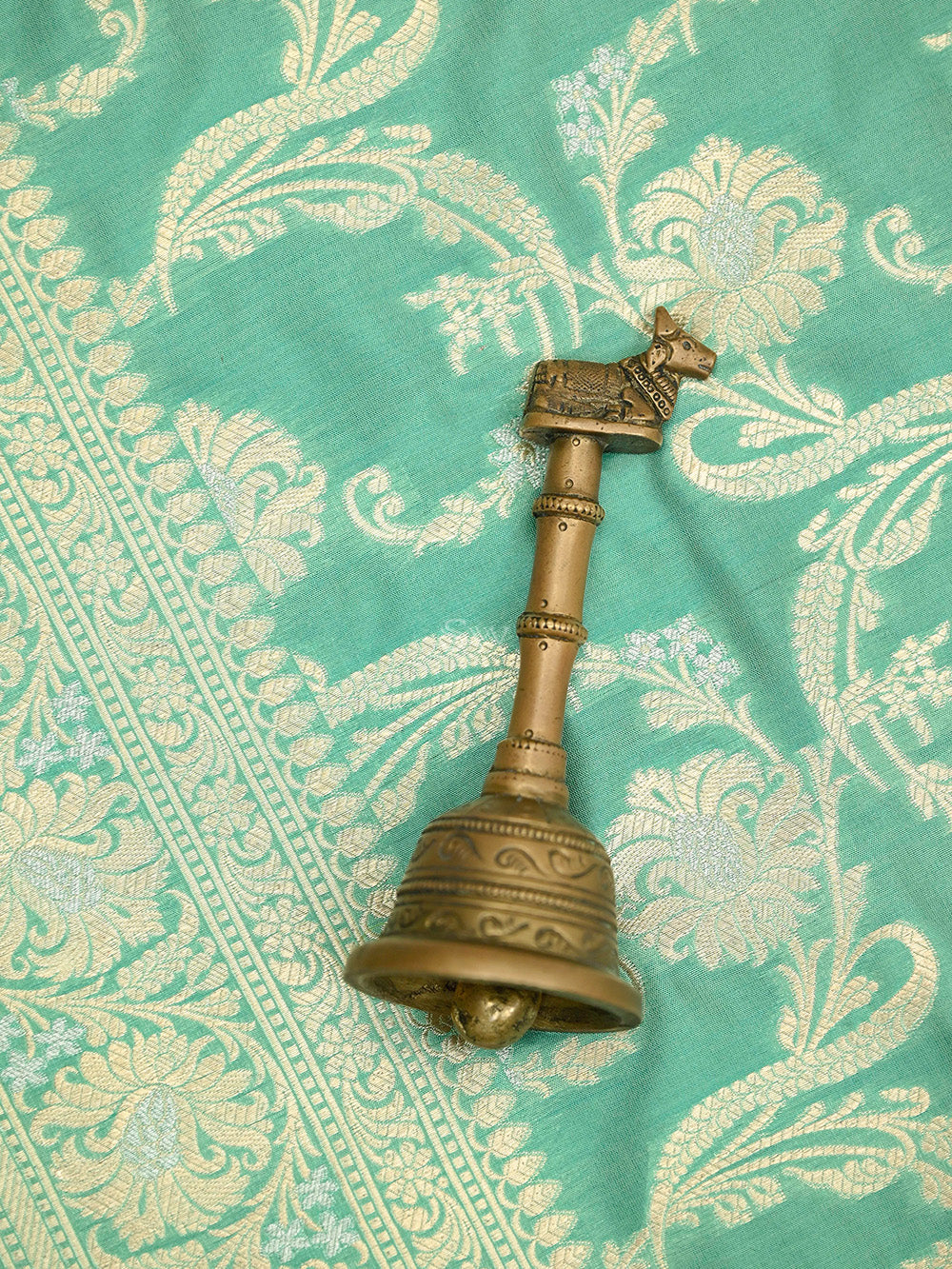 Pastel Blue Uppada Jaal Katan Silk Handloom Banarasi Saree