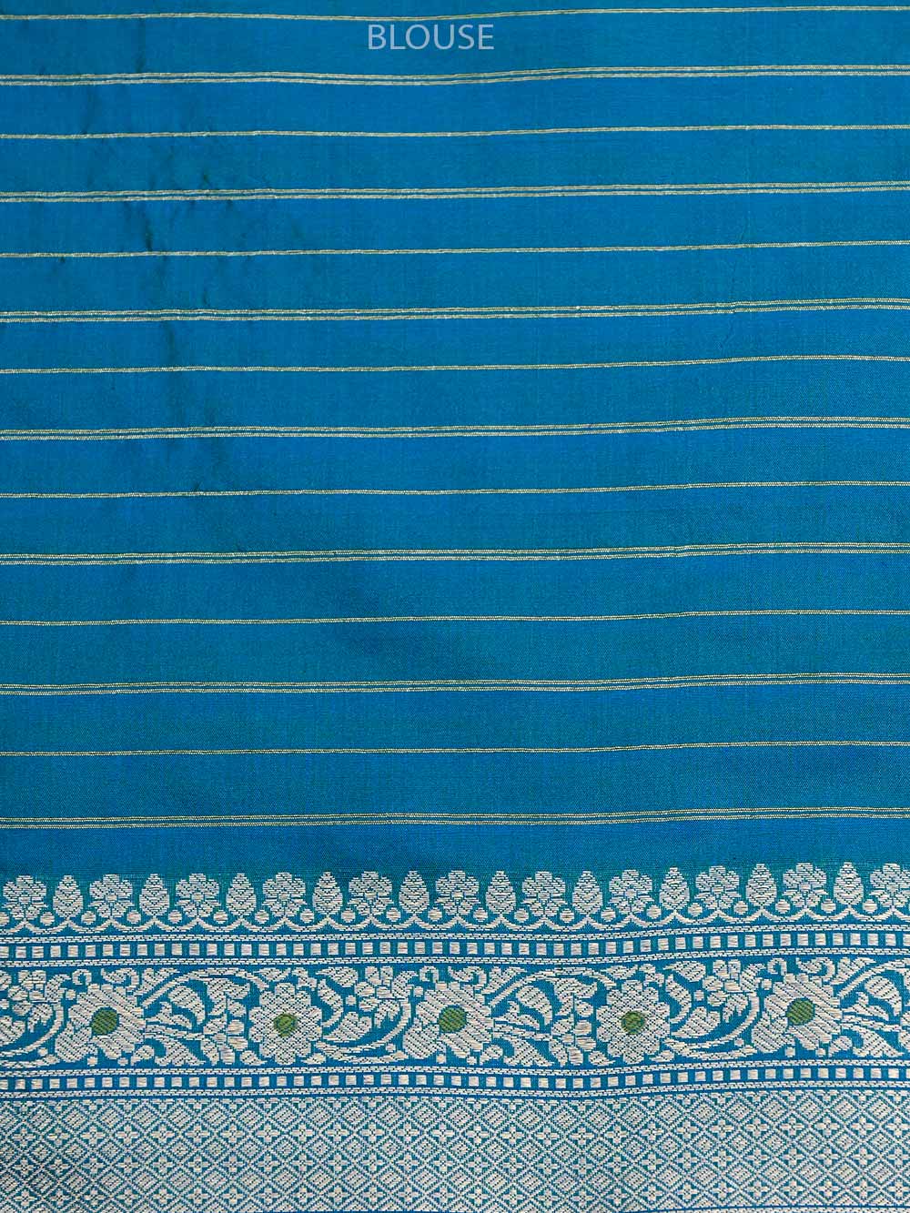 Peacock Green Meenakari Katan Silk Handloom Banarasi Saree - Sacred Weaves