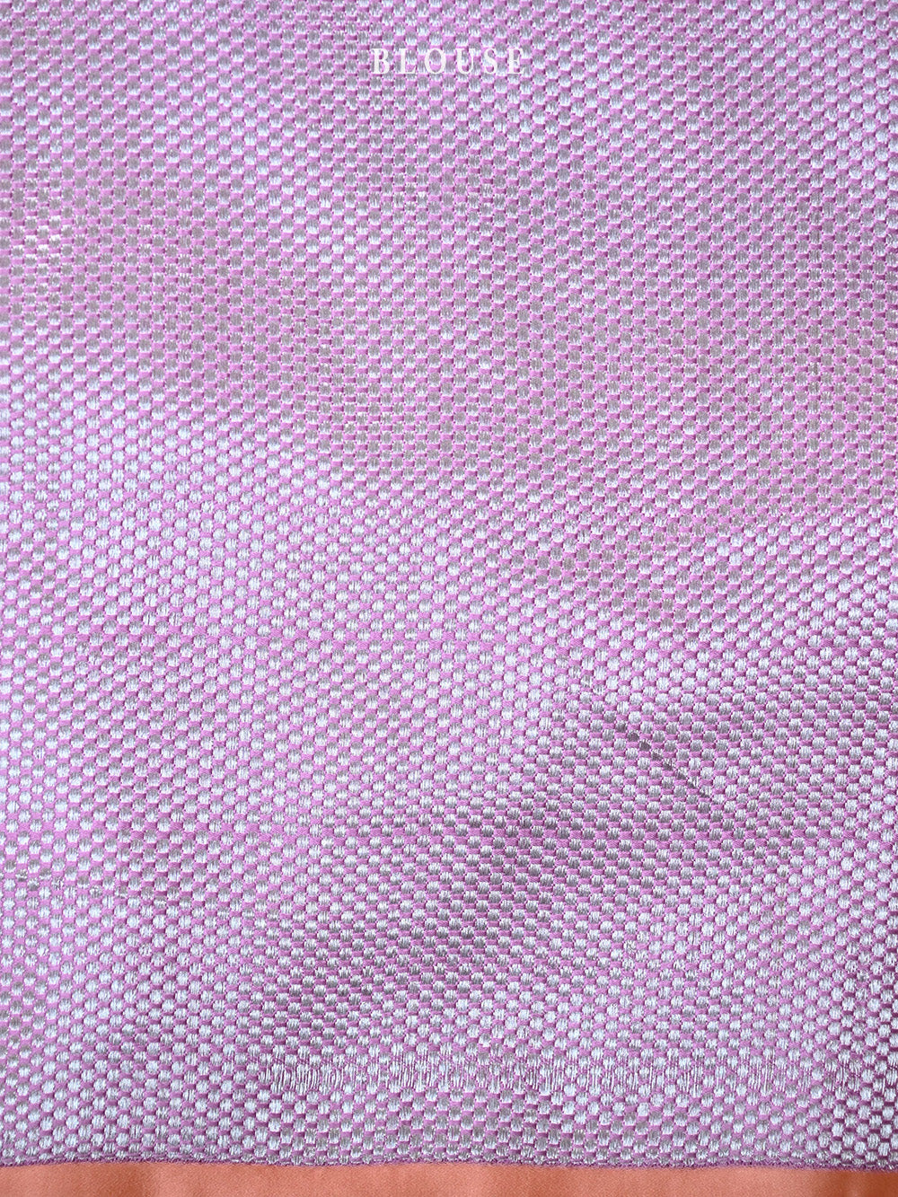 Muave Plain Satin Silk Handloom Banarasi Saree - Sacred Weaves