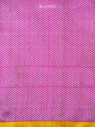 Magenta Plain Satin Silk Handloom Banarasi Saree - Sacred Weaves