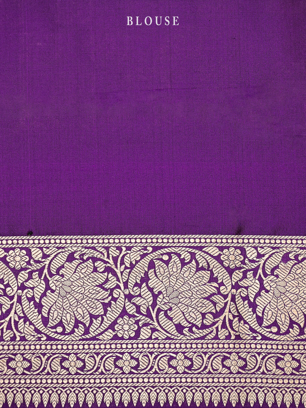 Purple Booti Uppada Katan Silk Handloom Banarasi Saree