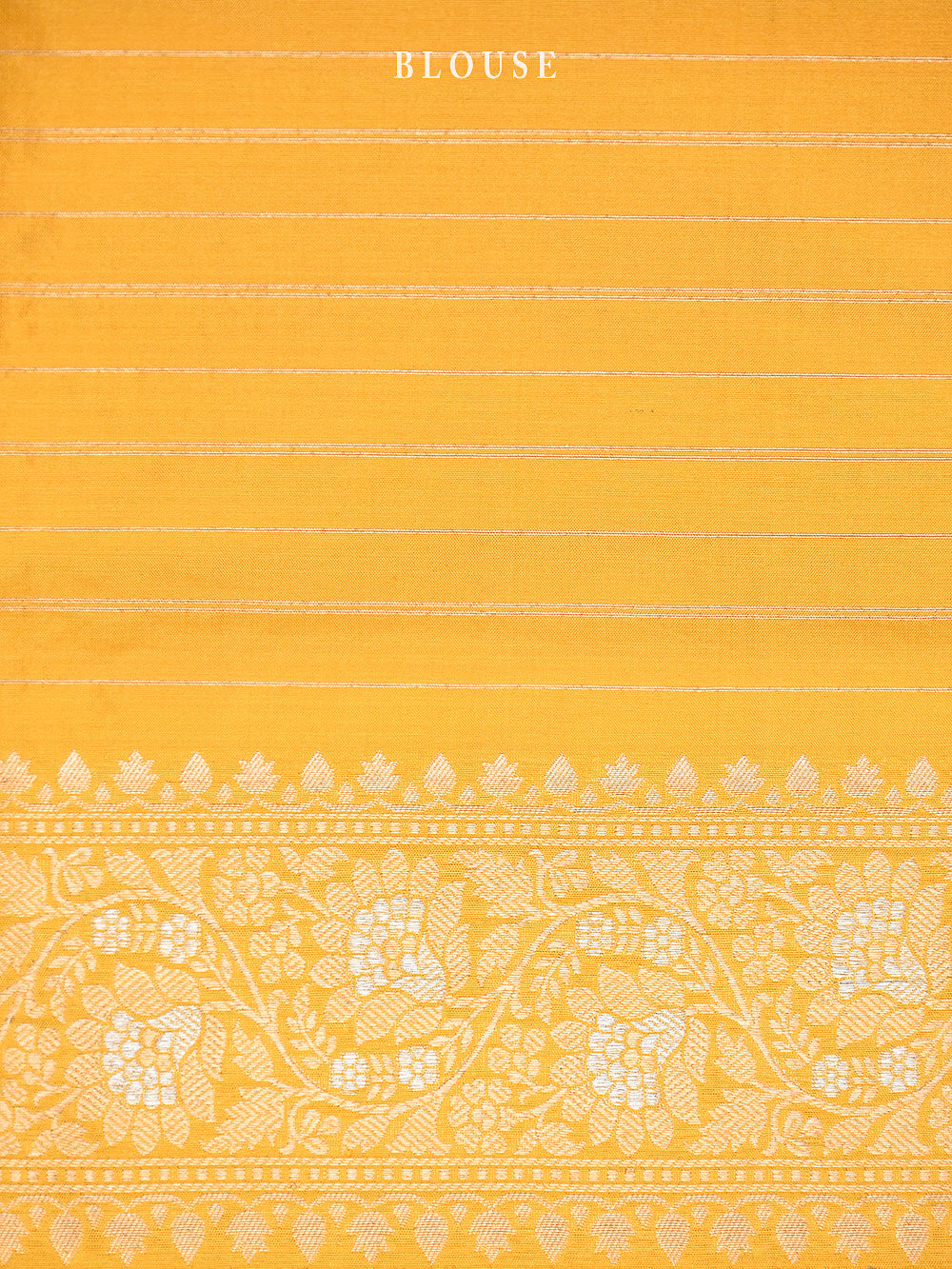 Yellow Uppada Katan Silk Handloom Banarasi Saree
