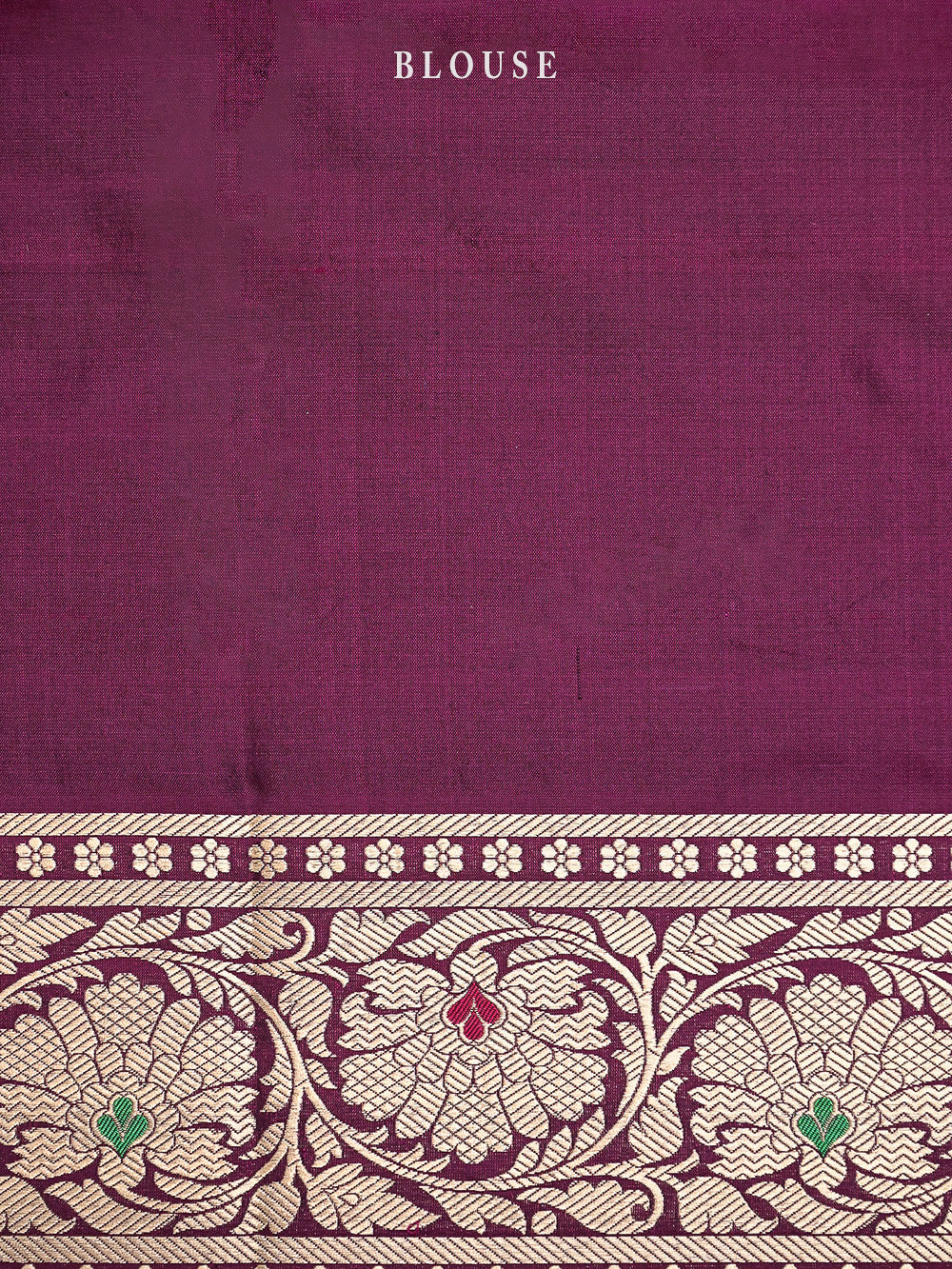 Wine Meenakari Uppada Katan Silk Handloom Banarasi Saree